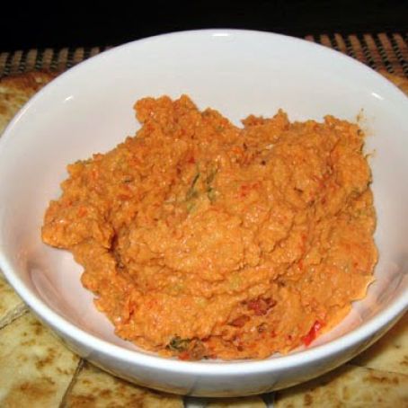 Roasted Red Pepper Hummus