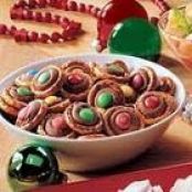 Chocolate Pretzel Rings