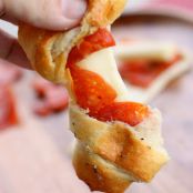 Pepperoni Cheese Stick Roll Ups