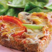 Crustless Meatloaf Pizza