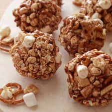 S'mores Popcorn Balls