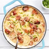 Kielbasa, Pierogies & Sauerkraut Bake (Meredith Laurence)