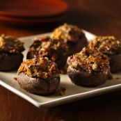 Bacon-Cheese Stuffed Mushrooms