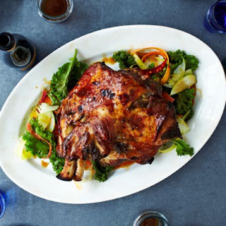 Slow-Roasted Glazed Pork Shoulder