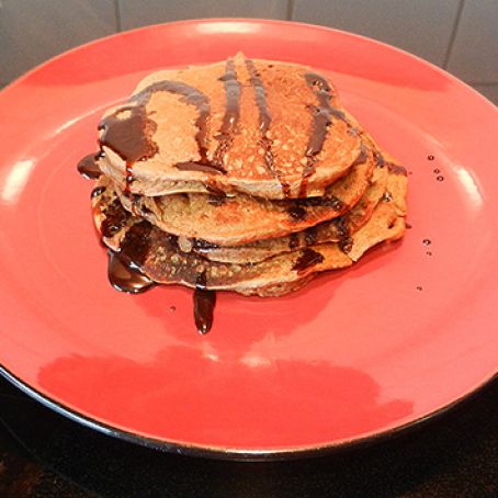 Chocolate Chip Whole Wheat Pancakes