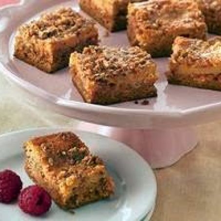 Peanut Butter Custard Bars