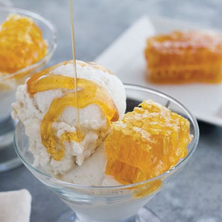Honey-Coconut Ice Cream