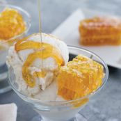 Honey-Coconut Ice Cream