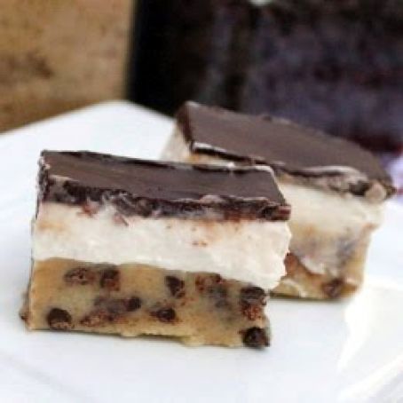 Chocolate Chip Cookie Dough and Cheesecake Bites