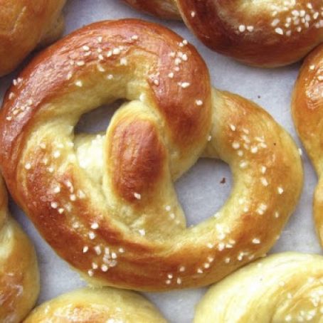 Hot Buttered Soft Pretzels