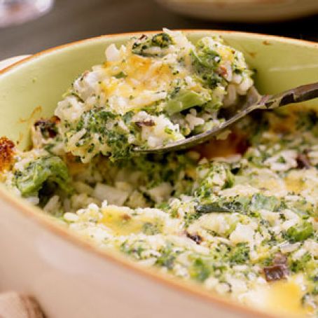 Brocolli, Cheese, and Rice Casserole