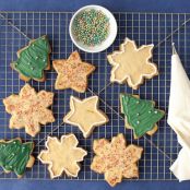Christmas:  3-in-1 Sugar Cookies