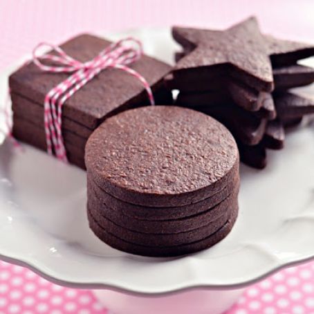 Perfect Dark Chocolate Sugar Cookies