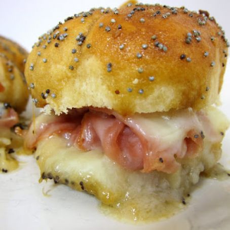 Hot Party Ham Sandwiches