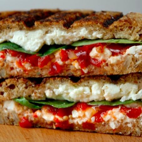 Spinach & Feta Grilled Cheese