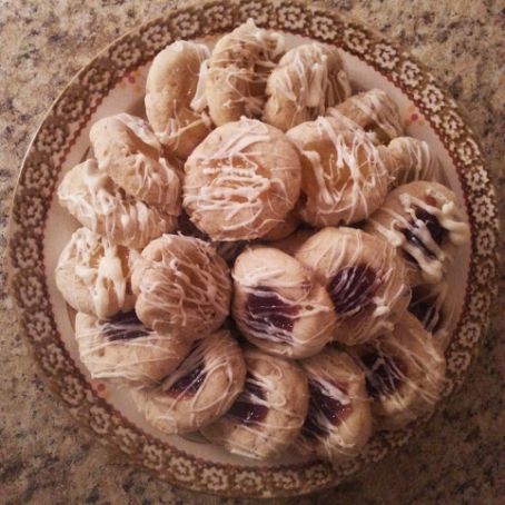 Thumbprint Jam Cookies