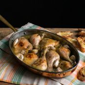 Chicken With 40 Cloves of Garlic