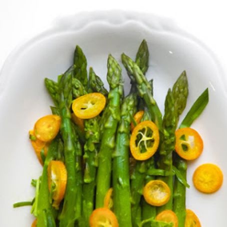 Asparagus with Kumquats and Tarragon