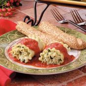 Spinach Lasagna Rolls