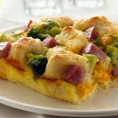 Ham 'n Biscuit Egg Bake
