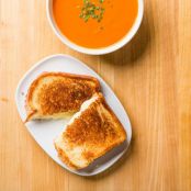 Tomato Soup and Grilled Cheese for 2