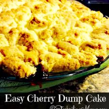 Easy Cherry Dump Cake