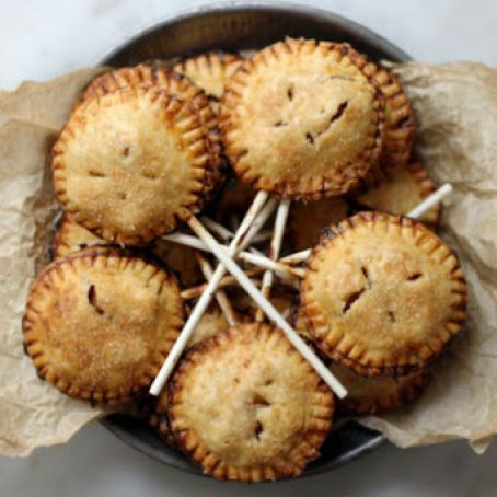 Apple and Honey Pie Pops