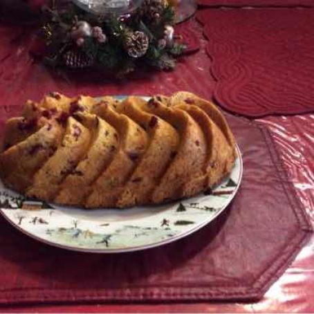 Orange cranberry cake