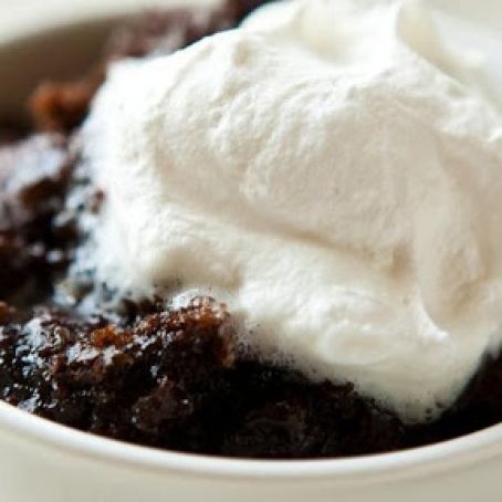 Slow Cooker Chocolate Lava Cake