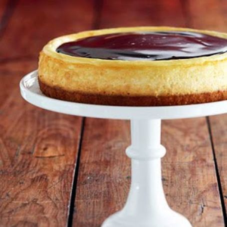 Boston Cream Cheesecake