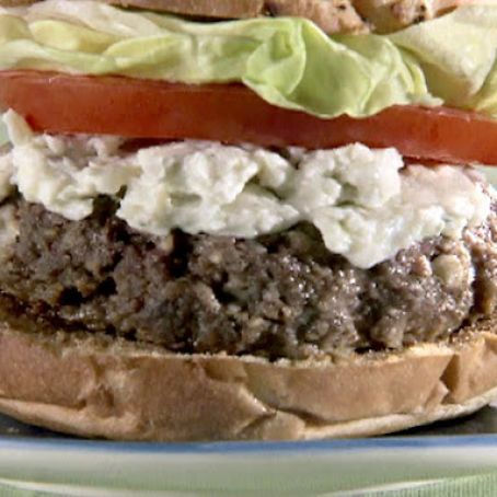 Bleu Cheese and Bacon Burgers