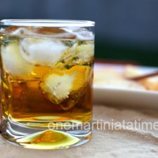 Sparkling Cider Rum Cocktail