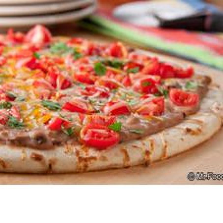 Cheesy Mexican Pizza