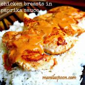 Chicken Breasts in Paprika Sauce