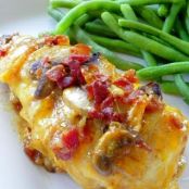 Bacon-Cheese Topped Chicken