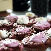 Sprudlande minichokladmuffins