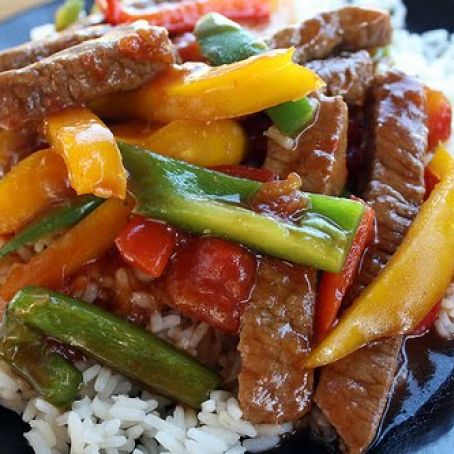Simple Pepper Steak Recipe