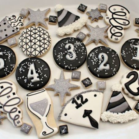 New Years Cookies