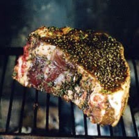 Balsamic and Rosemary-Marinated Florentine Steak