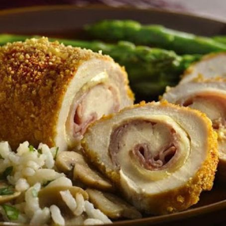 Oven Chicken Cordon Bleu
