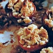 ROASTED PEACHES w/STREUSEL