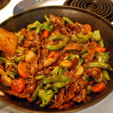 Szechuan  Beef Stir-Fry