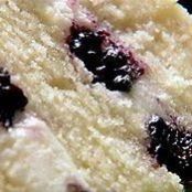 White Chocolate Berry Cake