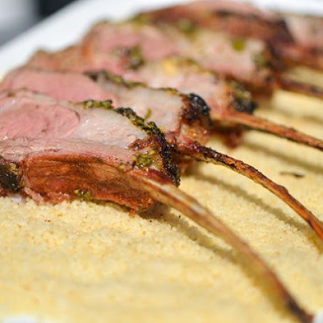 Grilled Moroccan-Spiced Rack of Lamb