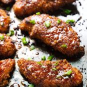 Sticky Garlic Chicken and Broccoli