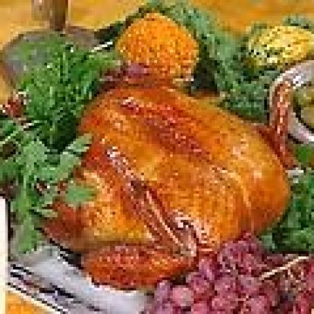 Brined and Roasted Turkey
