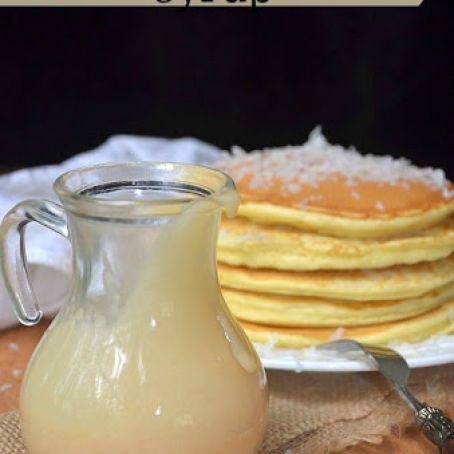 Coconut Syrup-Homemade