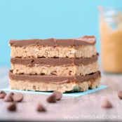 bars - No Bake Peanut Butter Pretzel Bars