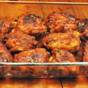 Honey Garlic Chicken Thighs