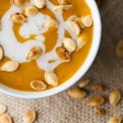 Curried Pumpkin Soup with Coconut